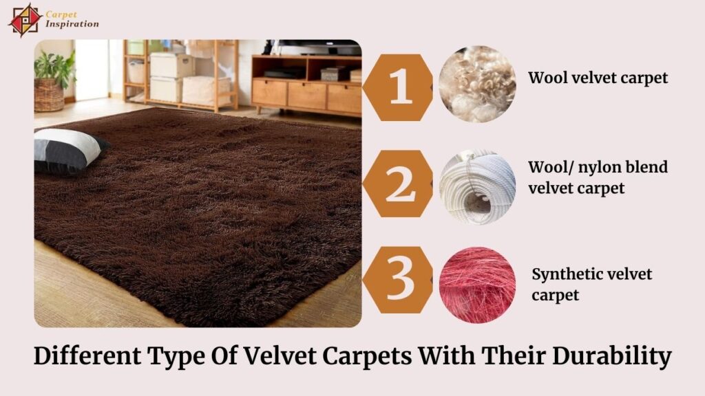 Different Type Of Velvet Carpets With Their Durability