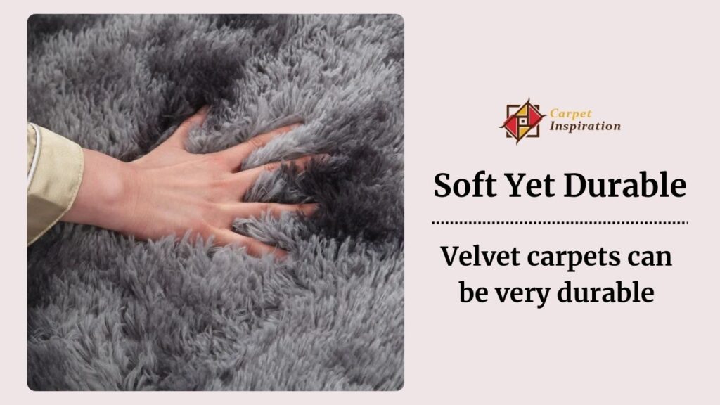 Velvet carpet Soft Yet Durable