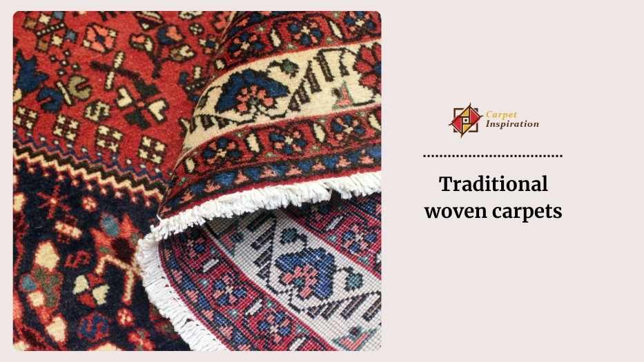 Traditional woven carpets