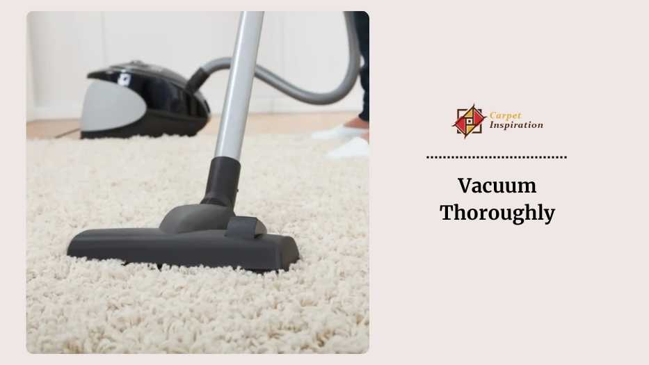 Vacuum Thoroughly