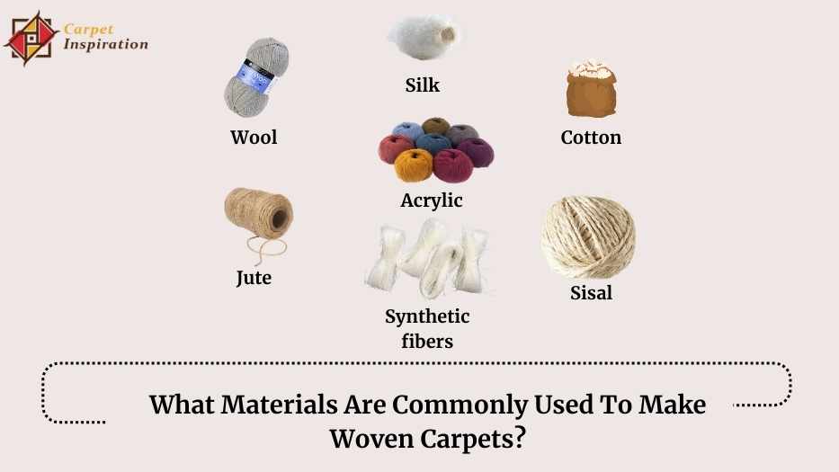 What Materials Are Commonly Used To Make Woven Carpets