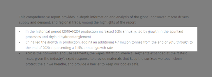 China added 4.7 million tonnes from the end of 2010 through to the end of 2020