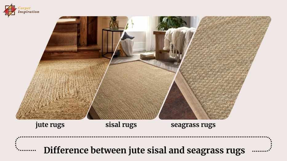 Difference between jute sisal and seagrass rugs