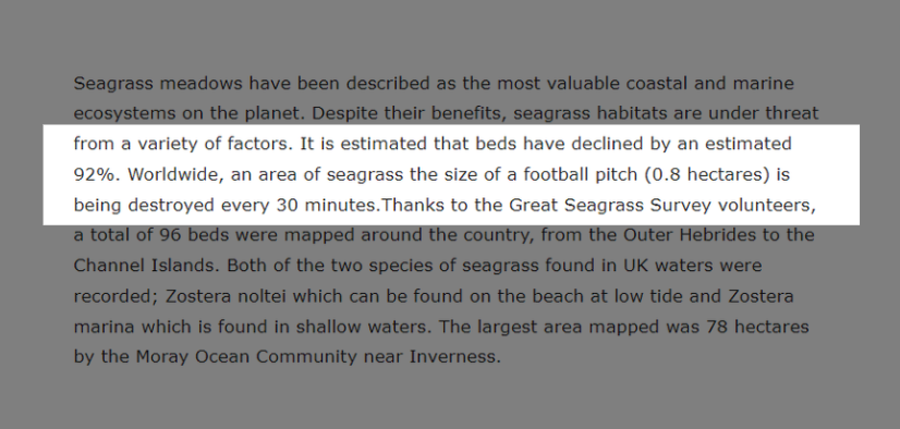 world is declining sea beds more and more day by day