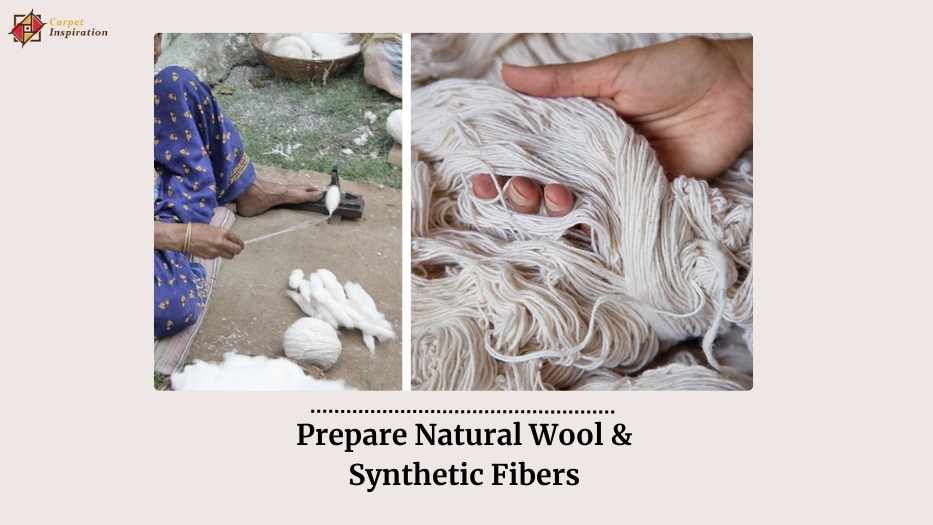 Prepare Natural Wool & Synthetic Fibers