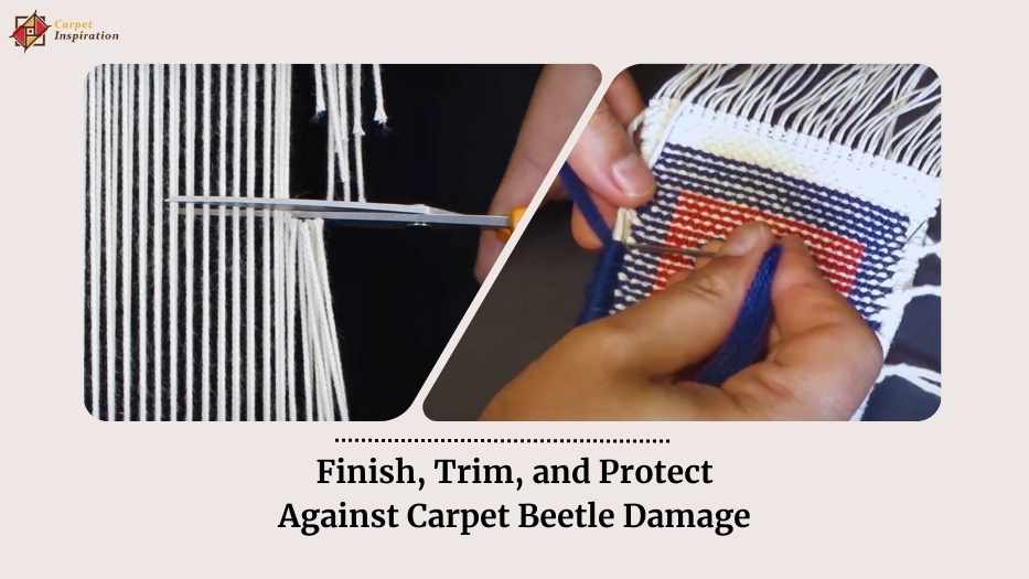 Finish, Trim, and Protect Against Carpet Beetle Damage